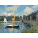 Reproduktion des Gemäldes Das Brücke in Argenteuil - Claude Monet
