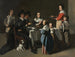 Ein Familienessen - Familie Le Nain — Ansicht des Kunstwerks