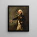 Amiral Lord Bridport - Lemuel Francis Abbott — gerahmtes Bild an der Wand