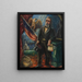 Piattaforma Hayes per una moneta sana - Lenna Dimock Glackens — quadro incorniciato alla parete
