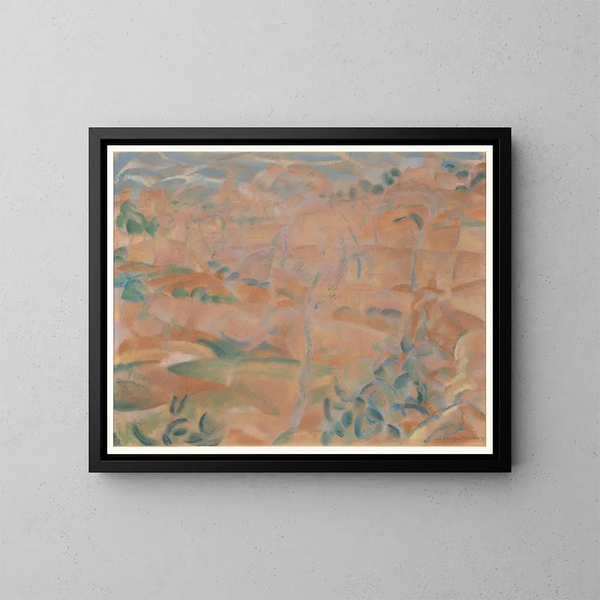 Landschaft auf Mallorca - Leo Gestel — gerahmtes Bild an der Wand