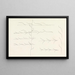 Konzeptionen für einen Banknoten-Feinzeichnung Ornament - Leo Gestel — gerahmtes Bild an der Wand
