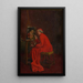 Peindre une Madone - Leo Herrmann — quadro incorniciato alla parete