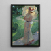 Ein Sommertag im Park - Leo Putz — gerahmtes Bild an der Wand