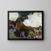 Bajadeh - Leo Putz — gerahmtes Bild an der Wand