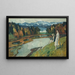 Föhn Kampenwand Chiemsee - Leo Putz — gerahmtes Bild an der Wand