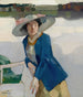 Frieda am Langenbräusee - Leo Putz — Ansicht des Kunstwerks