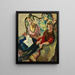 Lisl e Buberl - Leo Putz — quadro incorniciato alla parete