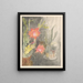 Vasi con cactus e piante in fiore - Leo Visser — quadro incorniciato alla parete