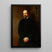 Portrait of Józef Bohdan Zaleski - Léon Kaplinski — framed artwork on a wall