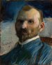 Selbstporträt - Leon Wyczółkowski — Ansicht des Kunstwerks