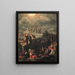 Glorification of the Holy Cross - Leonaert Bramer — framed artwork on a wall