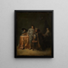 Offiziere Musiker - Leonaert Bramer — gerahmtes Bild an der Wand