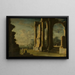 Baia marina - Leonardo Coccorante — quadro incorniciato alla parete