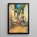 Petite rue - Leontine von Littrow — gerahmtes Bild an der Wand