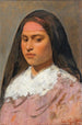 Portrait einer Orientalin - Leopold Carl Müller — Ansicht des Kunstwerks