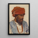 Portrait eines Orients - Leopold Carl Müller — gerahmtes Bild an der Wand