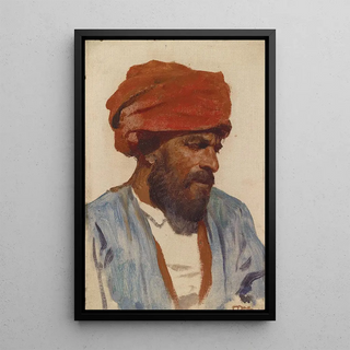 Leopold Carl Mller - Portrait eines Orientalen.webp