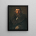 Portrait of Herman Horovitz - Leopold Horovitz — framed artwork on a wall