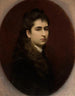 Portrait of a girl with loose hair - Leopold Horowitz — artwork view