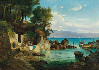 Leopold Munsch - Bucht in Abbazia.webp