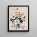 Blumenensemble - Leopold Zinggler — gerahmtes Bild an der Wand