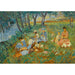 Reproduktion des Gemäldes Les Andelys, die Familie Lebasque am Wasser - Henri Lebasque