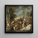 Les Andriens - Peter Paul Rubens — gerahmtes Bild an der Wand