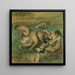 Les Baigneurs - Edgar Degas — gerahmtes Bild an der Wand
