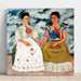 Reproduktion des Gemäldes Die Zwei Fridas - Frida Kahlo