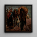 Die Auswanderer - Antonio Rocco — gerahmtes Bild an der Wand