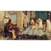 Riproduzione del dipinto I Favoriti dell'imperatore Onorio - John William Waterhouse