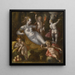 Gli Quattro Elementi - Seguace di Bartholomaeus Spranger — quadro incorniciato alla parete