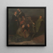 Les Sorcières de San Millán - Ignacio Zuloaga — framed artwork on a wall