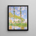 Reproduktion des Gemäldes Die drei Bäume, Sommer - Claude Monet
