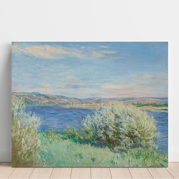 Reproduction of the painting Les bords de la Seine près de Vétheuil - Claude Monet