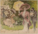 Le eleganti alle corse - Georges Redon — vista dell’opera