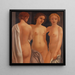 Le tre Grazie - Bruno Paul Seener — quadro incorniciato alla parete