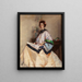 Le manteau chinois - Leslie Prince Thompson — gerahmtes Bild an der Wand