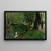 Al Nuovo Lago Tiergarten a Berlino - Lesser Ury — quadro incorniciato alla parete
