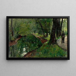 Lesser Ury - Am Neuen See Tiergarten in Berlin.webp