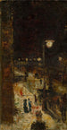Rue de Berlin la nuit - Lesser Ury — vista dell’opera