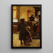 Taverne flamande - Lesser Ury — quadro incorniciato alla parete