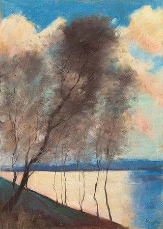 Lesser Ury - Motiv aus dem Grunewald.webp