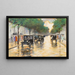 Tiergartenstraße, Berlin - Lesser Ury — gerahmtes Bild an der Wand