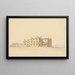 Conception for a Tudor-style villa - Lewis Vulliamy — framed artwork on a wall