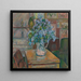 Lilas and Parrot - Oluf Wold-Torne — framed artwork on a wall