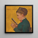 Literatur schwere - Henry Stacy Marks — gerahmtes Bild an der Wand