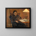Madame Charles Dumercy - Léon Eugène Auguste Abry — gerahmtes Bild an der Wand