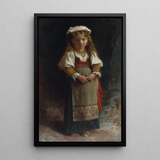 LonJeanBasile Perrault - Portrait Of A Young Girl.webp